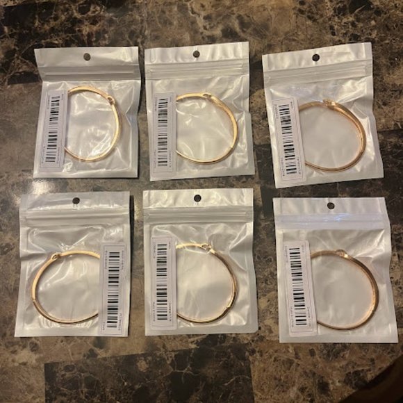 BOGO 50% Off NWT White Zirconia 18K Copper Bracelet - Picture 7 of 10